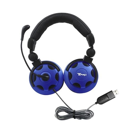 Sonic Boom T-PRO USB Headset with Noise-Cancelling Microphone Custom-Made for School Testing SO896872